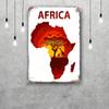 Africa Funny Bar Metal Sign Retro Plaque Vintage Sign Alcohol Drinker Pub Club Man Cave Kitchen Wall Decoration