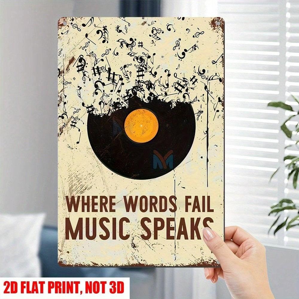 Retro metal tablolar, mobilya, oturma odası dekorasyonu 20x30cm