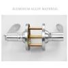 3-Rod Door Lock Aluminum Alloy Mortise Lock Door Knob Lock Set Easy Installation Universal Lock