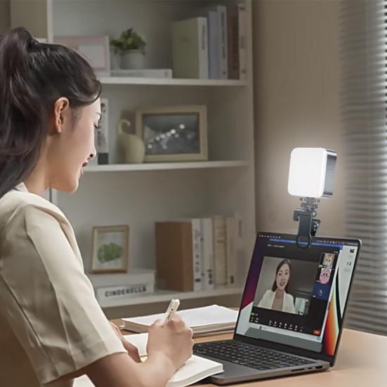 1 Set Fill Color-Temperature Stepless Dimming Light 3 RGB Full-Color High-Brightness Special Effect