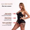 Women Shaping Bodysuit With Steel Ring Bra Tummy Control Butt Lifter Body Shaper