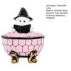 Ghost Bubble Bath Light Halloween Ghost Reading Book Night Light Handmade LED Table Lamp