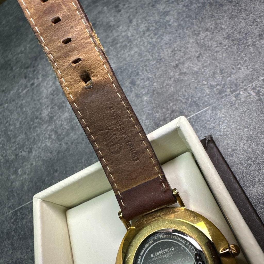 Used Daniel Wellington Watch Classic 36mm Brown Leather with Box