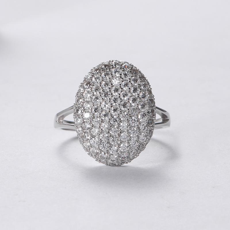 925 Sterling Silver Twilight Saga-Inspired Cluster Ring for Women