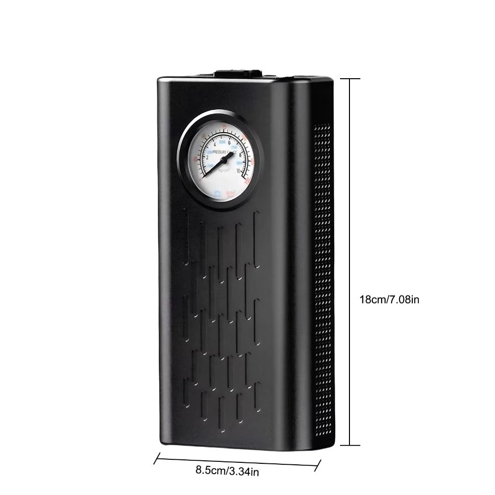 Pointer Pressure Gauge Electric Air Compressor Wireless Handheld Air Pump  Auto Bicycle