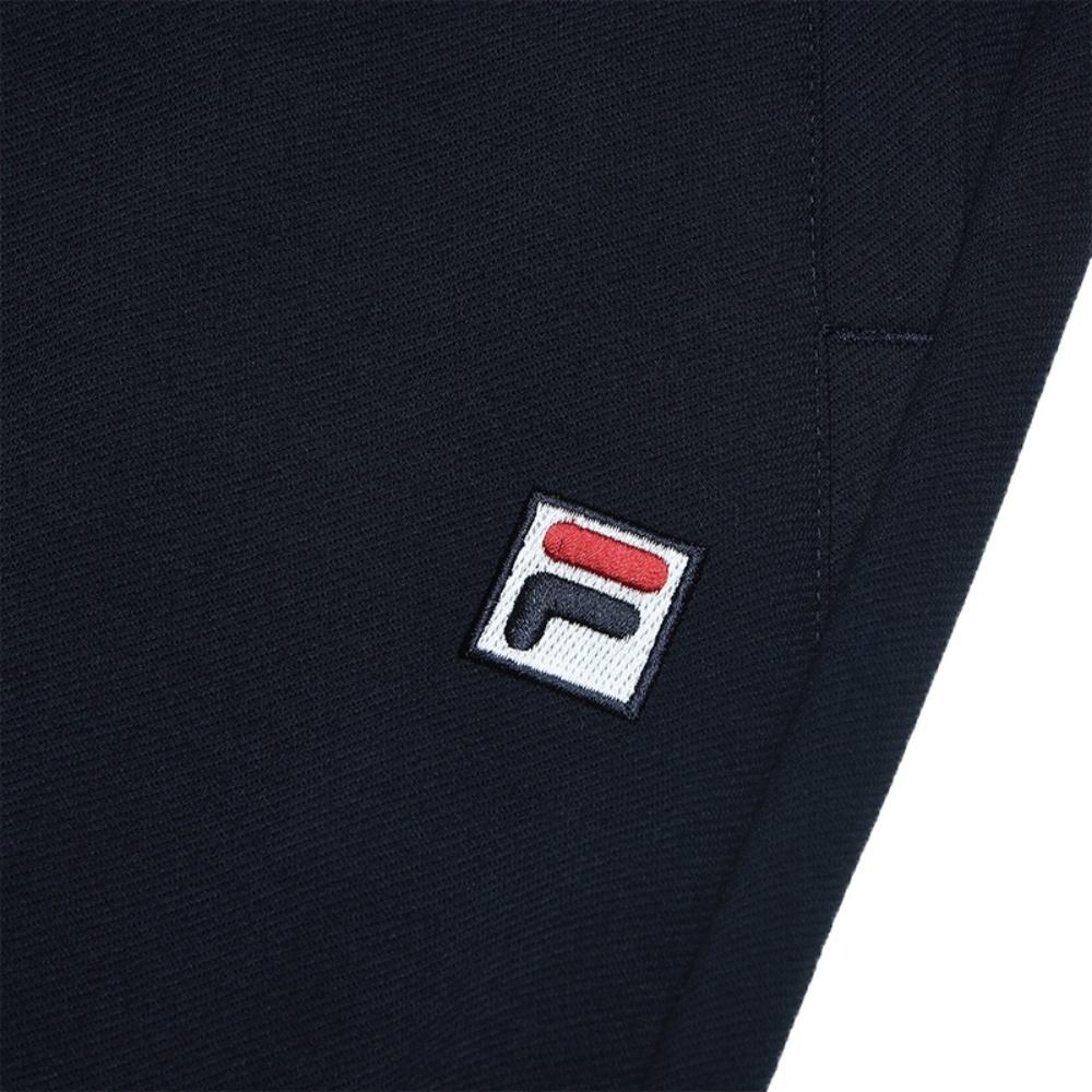 FILA Lifestyle White Series Casual Versatile Comfortable Straight Leg Knit Sports Pants Men bottoms Legendary-Blue F61M523603F-NV