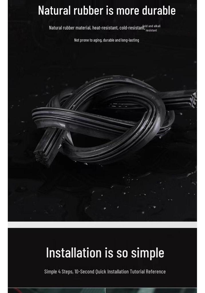 Honda Compatible Wiper Blade for Vezel, XR-V, Tenth Gen Civic, Accord, CR-V, Spirior, Odyssey, and Fit.