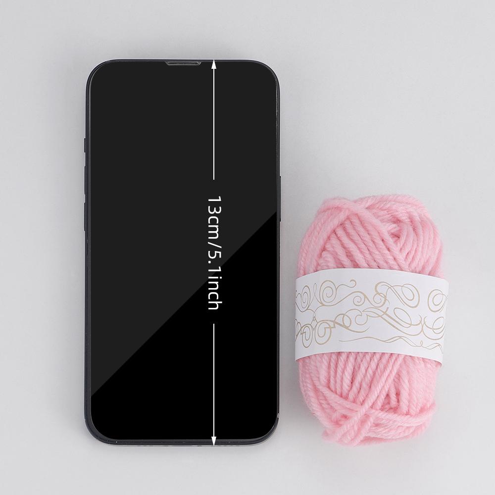 Mini Set-Small Size Multicolor Yarn Threads -Crocheting & Knitting Yarns, DIY Weaving Crochet Art Handicraft Yarns Material Set