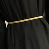 Fashion Gold Color Elastic Waist Chain Simple Stretch Cinch Belt Versatile Waist Belt Dress Accessory