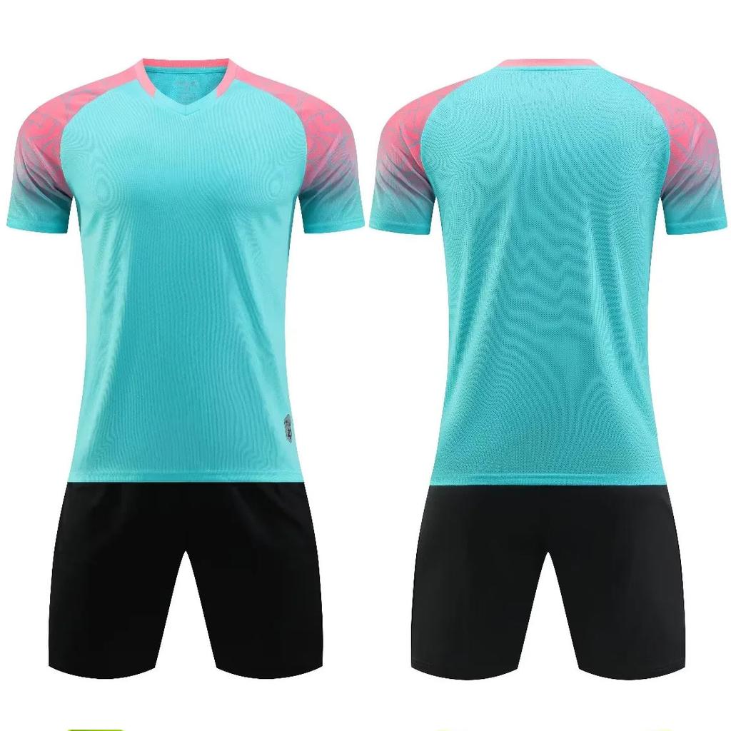 A large number of spot children's football jerseys men's, game jerseys summer training bilateral pockets short-sleeved children's football jerseys