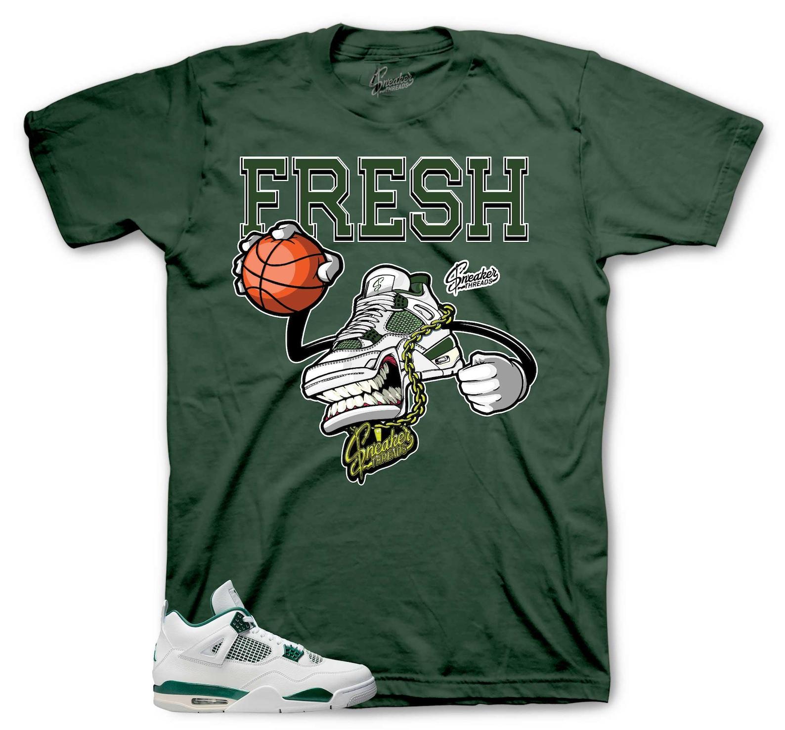 Sneaker Tees To Match Retro 4 Oxidized - Fly Kicks Shirt S