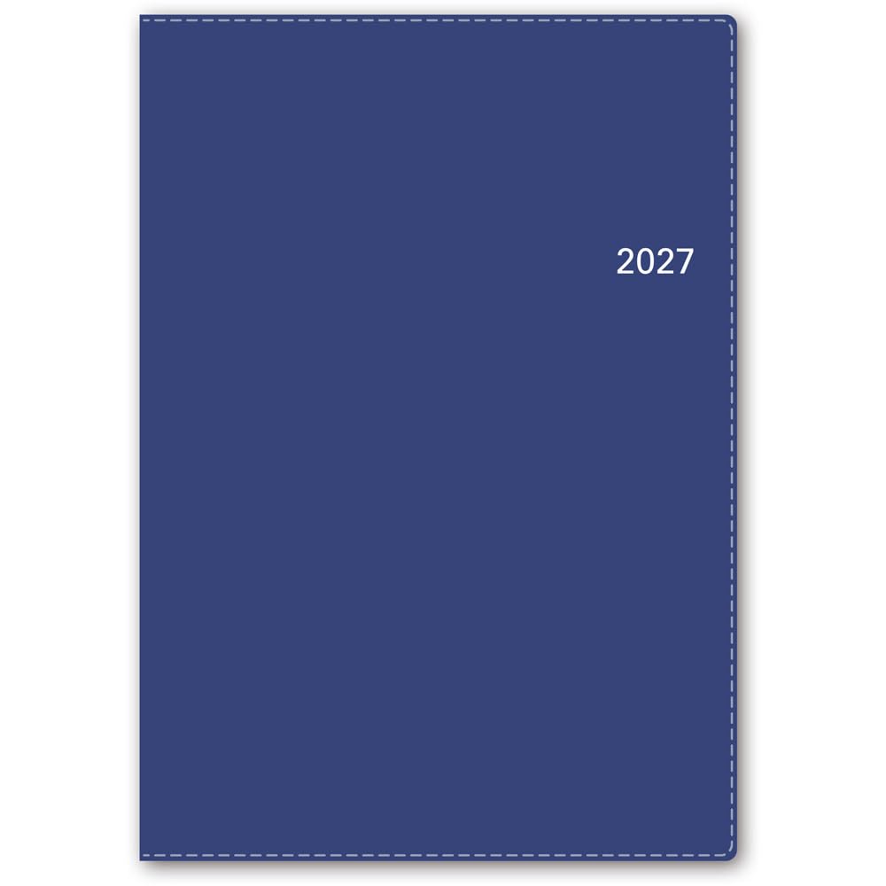NOLTY 2027 A5 Weekly Access 2 6465 December Planner, Navy, (Starts 2026)