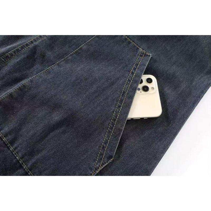 Korean Retro Denim Sleeveless Summer Dress - Hong Kong Style