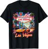 Nevada Las Vegas Pamiątka Podróż Wakacyjna 2026 CZARNY T-shirt 1407