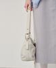 Ostkaka Wave Double Buckle Shoulder Ivory