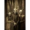 Dark Academia Art Grotesque Poster Prints Gothic Ghost Witch Monster Demon Devil Canvas Painting Wall Art Home Decor Unframed
