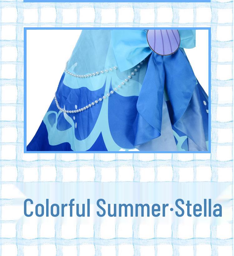Egg Party Stella Anime Summer Cosplay Beach Set