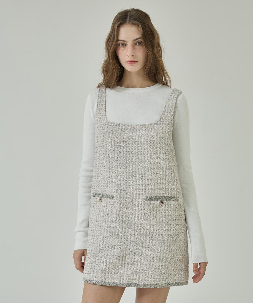 Lapineatteullie Refine Tweed Dress