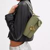 Coach Studio 20 Gold Label Klappenverschluss Kartenfach Handschuhgegerbtes Leder Handtasche Umhängetasche Klein Damen Taschen Messing Moos CE331-B4MX