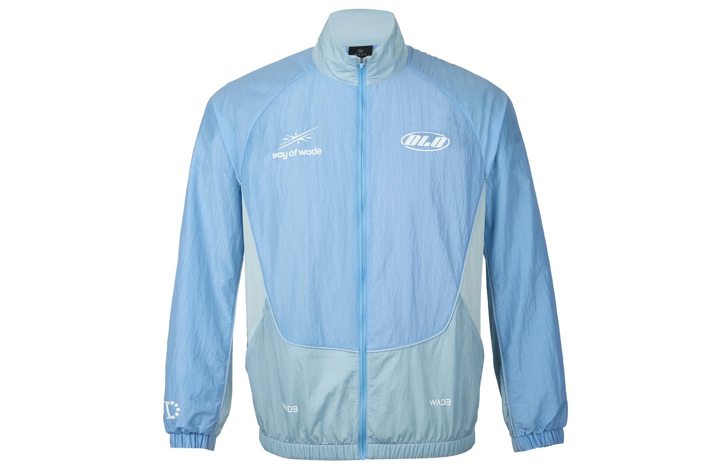 Li Ning Jackets Men s Blue Stand Collar Moderate Other AJDV041-4 XL