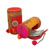 Decorative Engineered Wood Shagun Cash and Jewellery Box for Wedding and Festive Gifting, Multicolour, 20L X 10W X 4H Centimeters