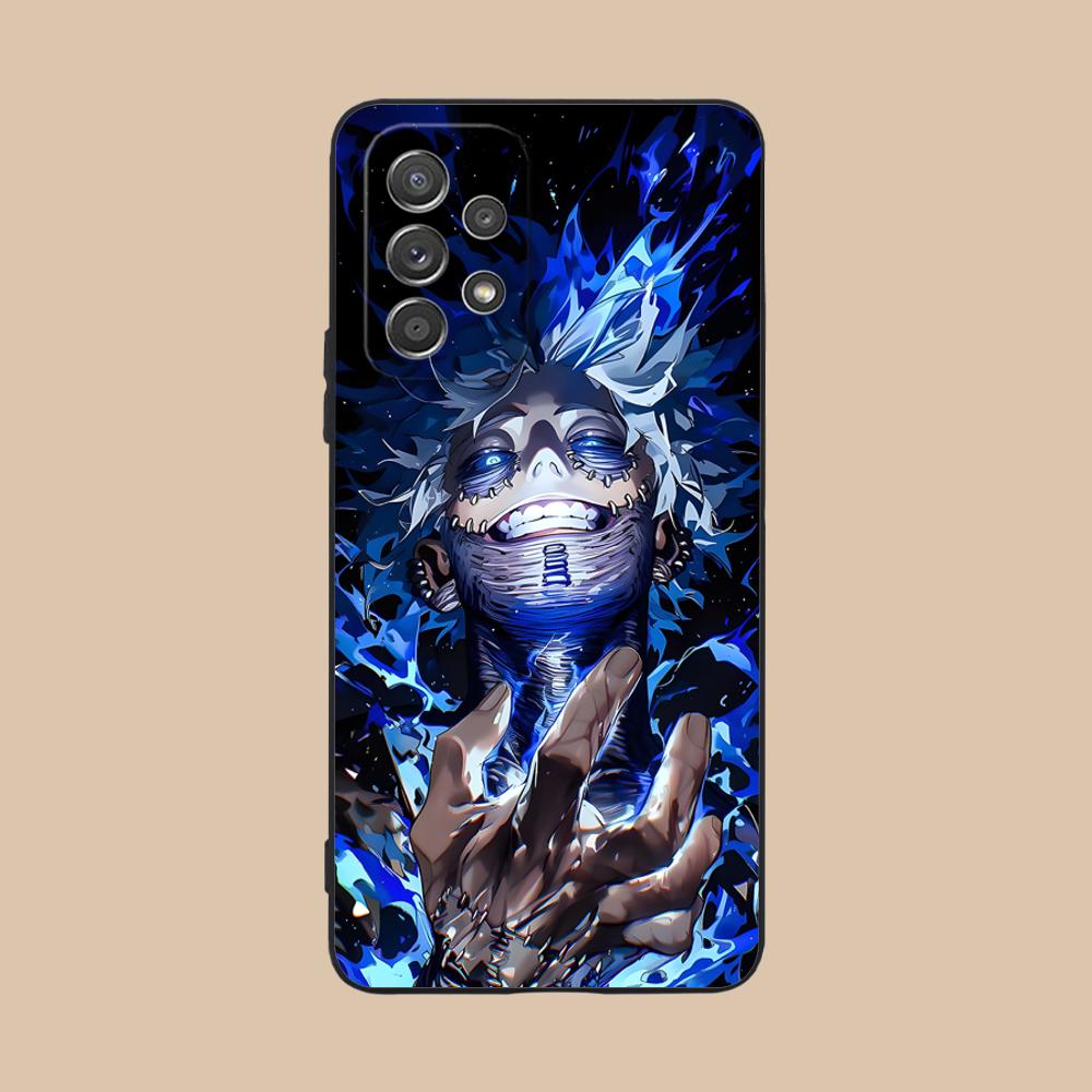 MHA Dabi Mobile Phone Case for Samsung Galaxy A56 55 54 53 52 51 36 35 34 23 16 15 5G Colorful Cover Cellphones Luxury Cover