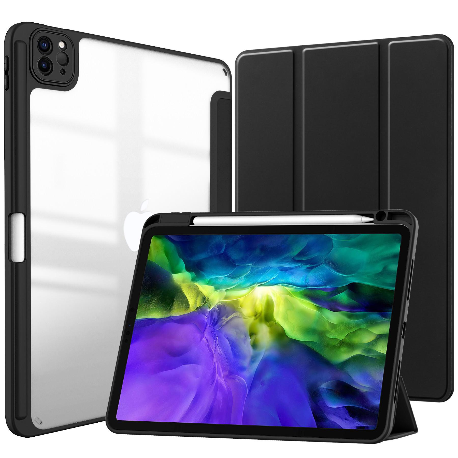 Case For Ipad 10Th Generation (10.9-Inch) 2022 / Ipad 11Th Generation (11-Inch) 2025, Transparent Acrylic чёрный