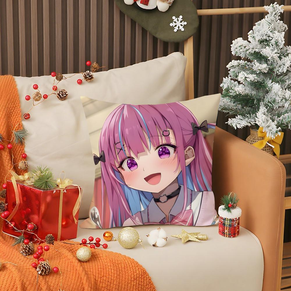 Virtual Idol Singer T-Tokino Sora Pillow Case Printing Pillowcase Living Room Sofa Cushion Cover Bedroom Room Decor