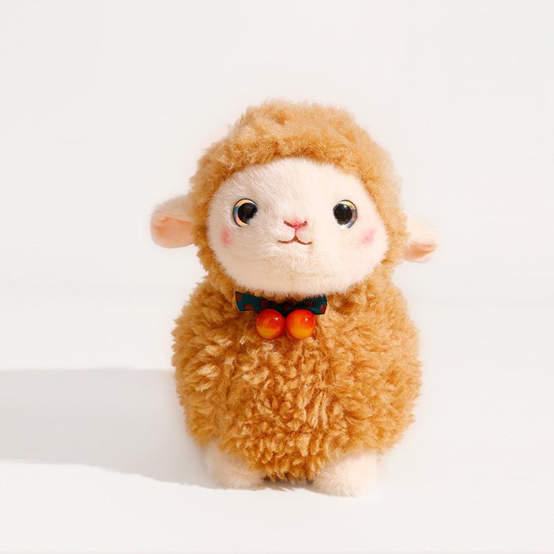 Cute Sheep Plush Toy With Pp Cotton Filling For Kids Gift And Collectors