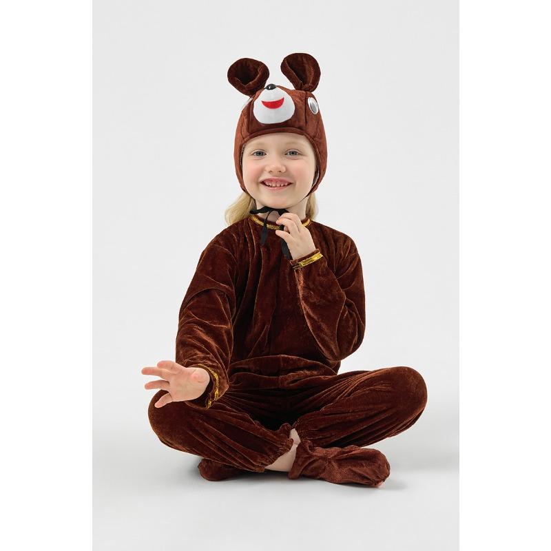 

Хэллоуин Детские Костюмы Костюмы Животных Взрослые Костюмы Коричневого Медведя Сценический Костюм для Просмотра 120