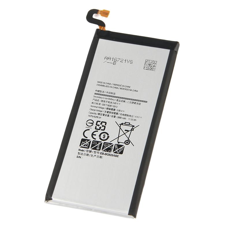 Original High Quality EB-BG928ABE Battery For Samsung GALAXY S6 SM-G9280 G928F G9287 G928V 3000mAh