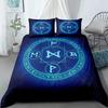 Bettbezug 3D Vik Nordisch Exquisit Mystisches Symbol Digitaldruck Bettwäsche Set Bettdecke Bett Heimdekoration Mädchen Jungen Geschenk