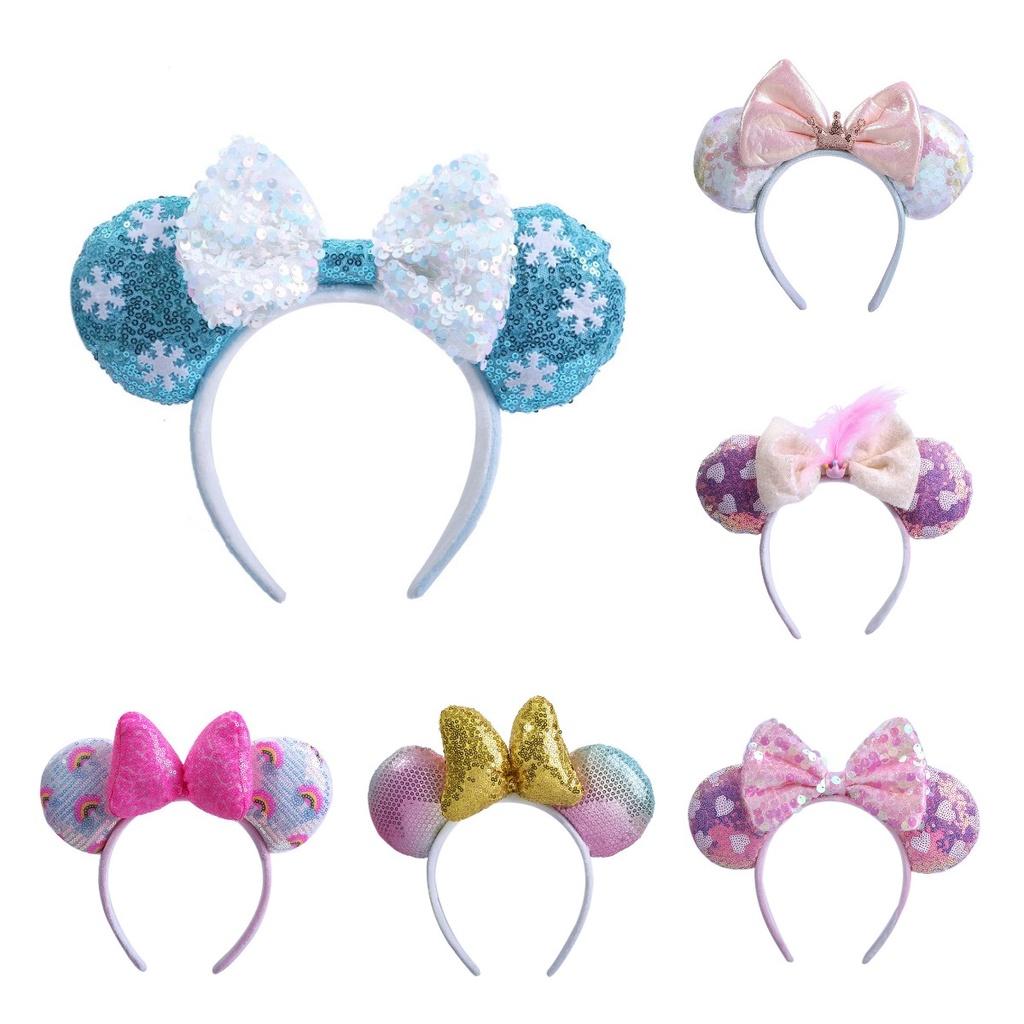 Handmade Princess Headband With Shimmering Sequins Ideal For Adults And Kids Rainbow Colors