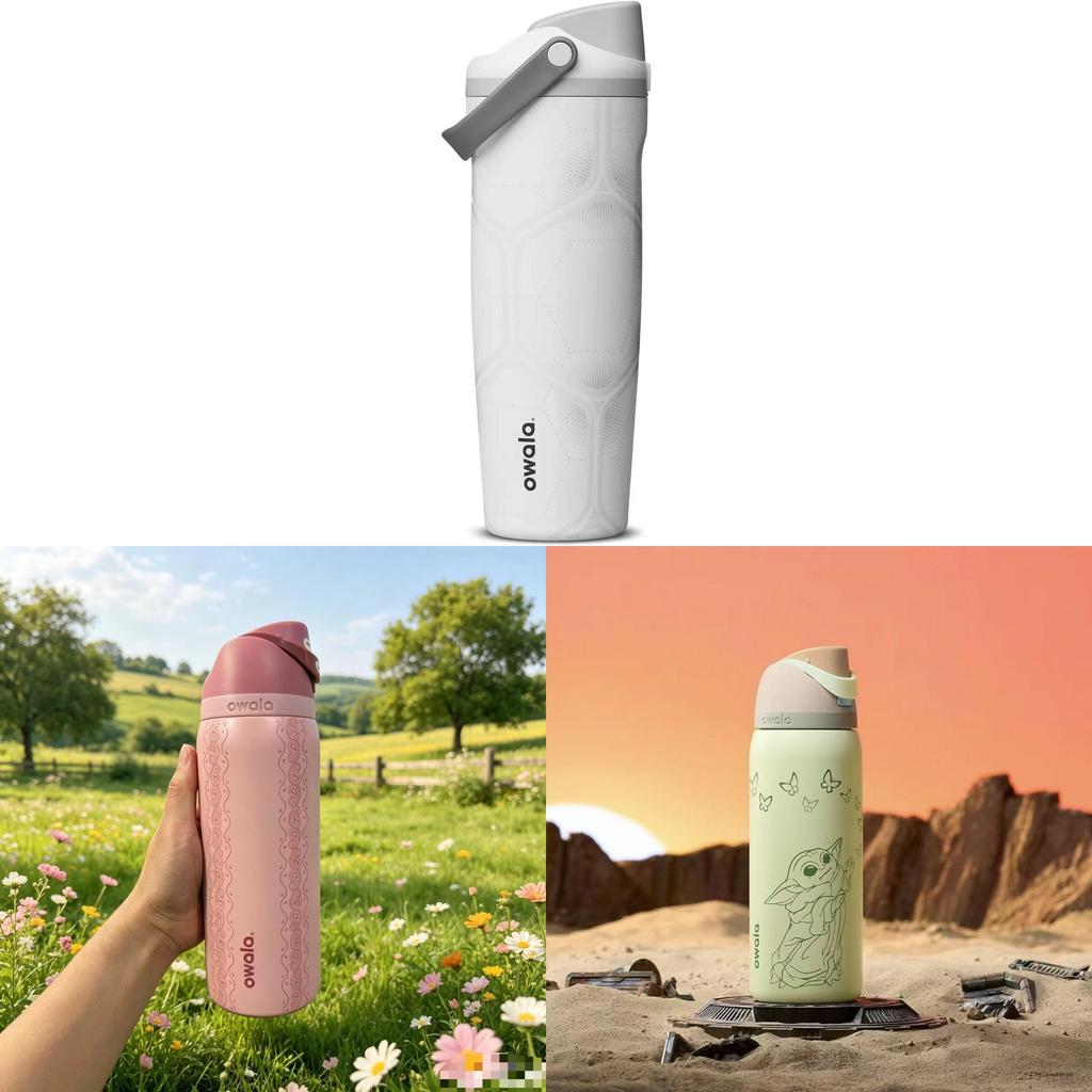 Tazza da Viaggio Termica Sportiva Owala da 32 oz per Attività all'Aperto e Regali