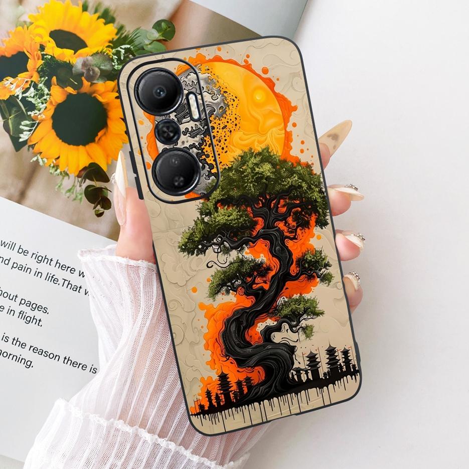 For Infinix Hot 20 Play 20i 20s Case Cute Lion Fashion Painted Cover Soft TPU Phone Case For Infinix Hot 20i 20S Hot20 5G Fundas