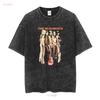Maglietta The Runaways Nera per Fan B101014 vintage Lavata Comoda abbigliamento firmato Versatile Leggermente Morbida Casual