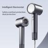 1500W 110000 RPM High Speed Hair Dryer 25m/s Strong Wind LED Display NTC Constant Temp 12+1 Gears Hot Cold Cycle Overheat Protection Home Salon