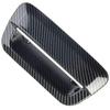 For Dodge Durango 2014 2015 2016 2017 2018   Carbon Fiber Look Rear Trunk Door Handle Bowl Trim Decorative Accessories