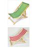 Adjustable Solid Wood Beach Lounger: Outdoor Folding Chair for Leisure & Camping