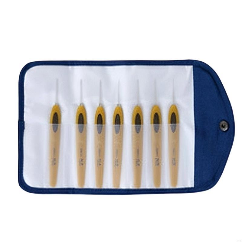 

Crochet Hook Set For Lace Crafting Includes Multiple Size Ergonomic Handle Portable Storage Case For Projects HX6C CN