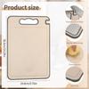 304 Food-grade Stainless Steel Cutting Board with Double-sided Anti-slip and Scratch-resistant Mesh Design.