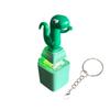 Portachiavi Giocattolo Fidget Tastiera Anatra e Rana, Clicker Fidget Rana con Luce LED, Giocattolo Antistress e per Rilevare l'Ansia per Adulti