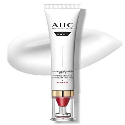 AHC Pro Shot Colla Rejuvenation Lift 4-Capsule Infused Eye Cream for Face 30 Ml