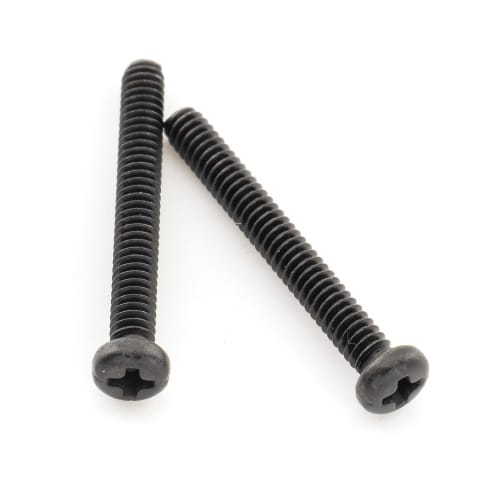 Musiclily Ultra UNC#3-48X0.78" (2.5x20mm) Stainless Steel Humbucker Pickup Mounting Screws for Fender USA and MIM Electric Guitars, Black (Pack of 20)