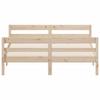 Vidaxl Bed Frame Without Mattress, 120X200 Cm, Solid Pine Wood