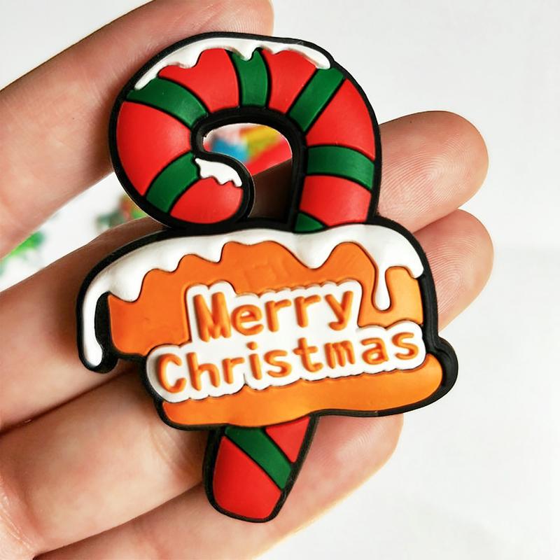 1PC Multi-element Aesthetic Christmas Atmosphere Cartoon Gift Refrigerator Sticker Storage Magnetic Cute PVC