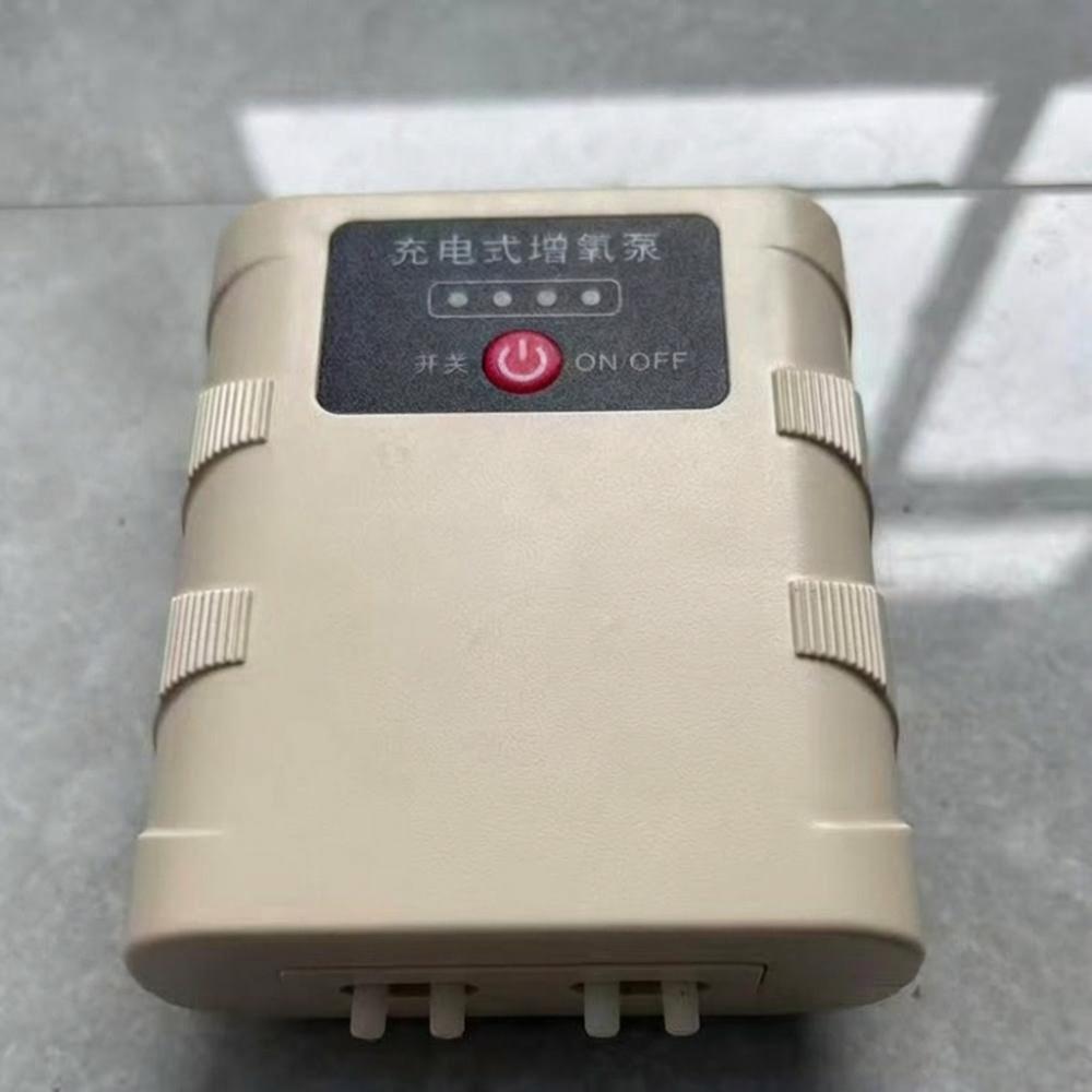 Ultra Quiet Aquarium Oxygen Pump USB Rechargeable Aquarium Aerator Small Oxygen Generator Travel