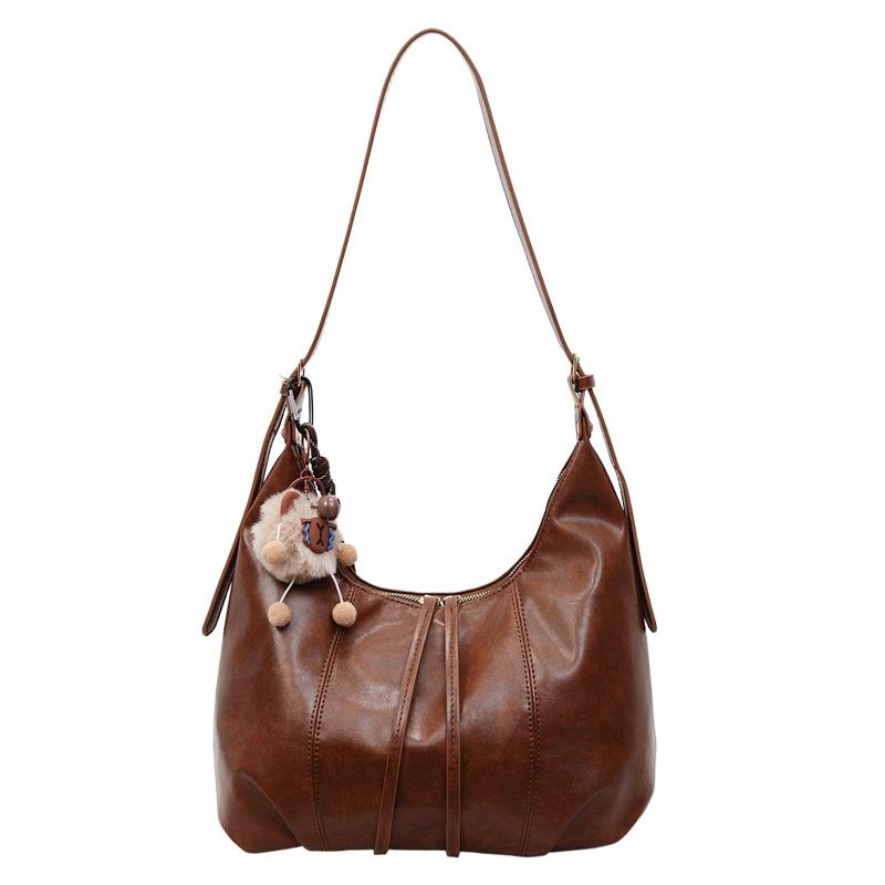 Large-capacity Bag, Crossbody Bag, Single-shoulder Bag, Fashionable and High-end Commuter Underarm Bag