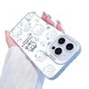 Cartoon for Apple 15 color silver iPhone14Pro creative 11promax matte 16 protective case 17