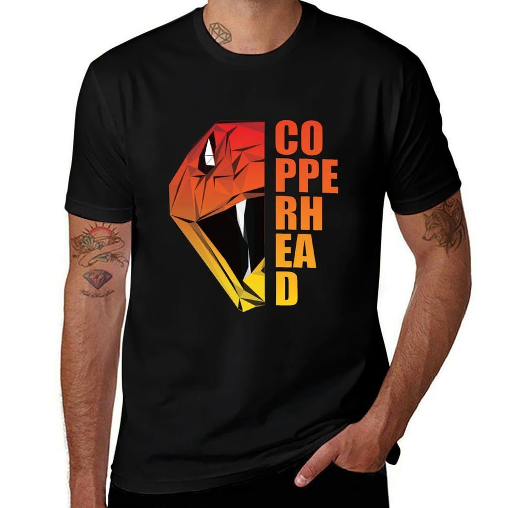 Copperhead Wcvii Logo Tshirt Large Size Casual Short Sleeve Top